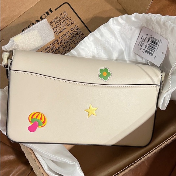 Coach Sticker Print Mila Crossbody Bag NWT - Picture 4 of 13